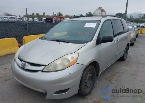 2006 Toyota Sienna Le z USA, uszkodzony, nr VIN 5TDZA23C86S459823